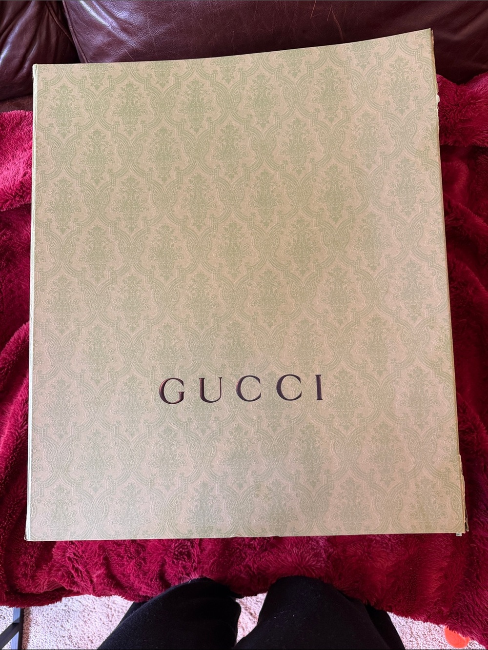 Gucci branded box